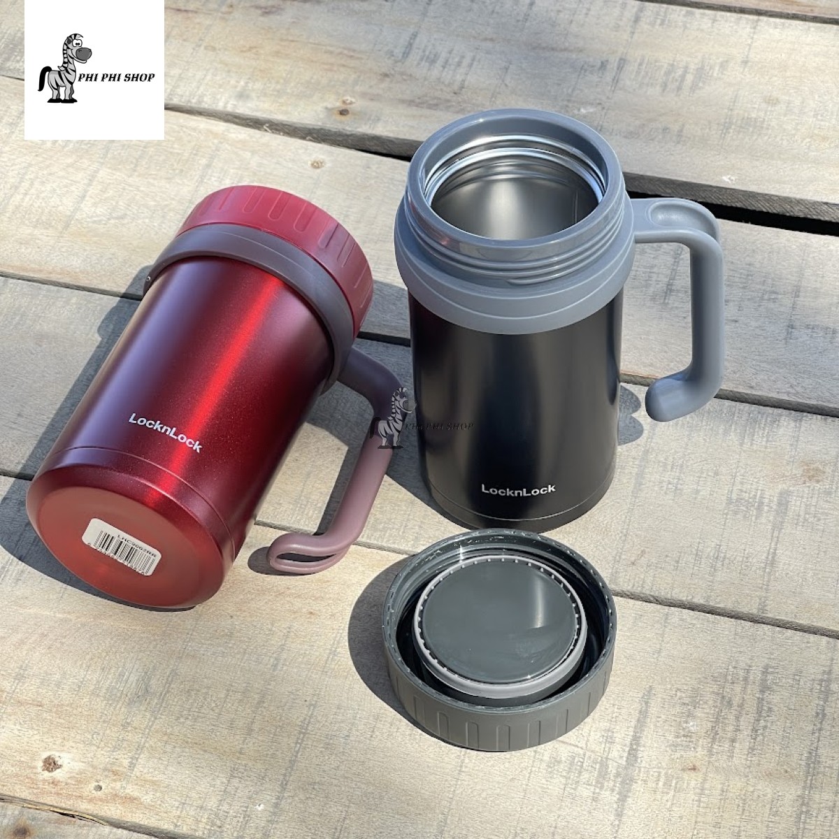[HCM]Ly giữ nhiệt LocknLock Basic Table Mug 500ml LHC9002 nắp vặn kín tối ưu