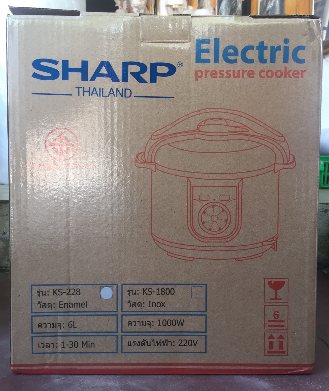 Nồi áp suất đa năng Sharp KS228-diengiadungHoangKim