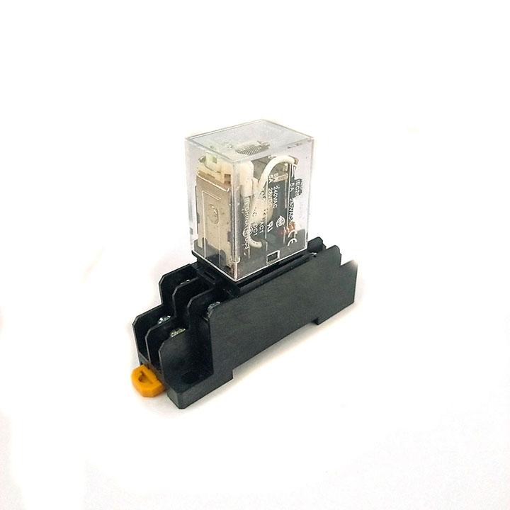Rơ Le Omron 12V-5A 8 Chân -Kèm Đế