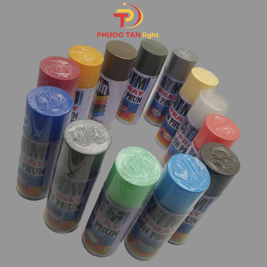 Sơn xịt ATM 400ml đủ màu chính hãng