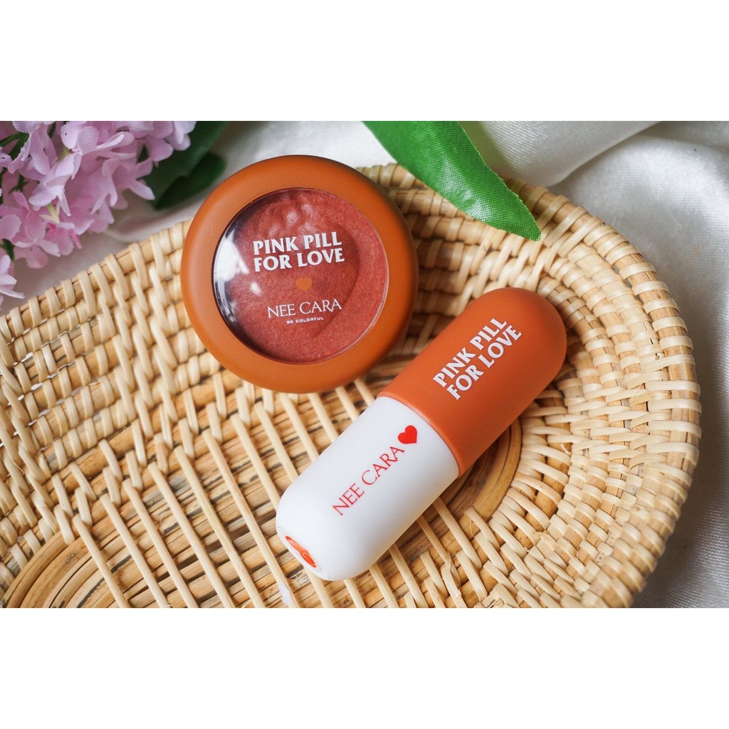 [Thái Lan] Set Son Môi & Phấn Mắt Neecara Thái Lan N402