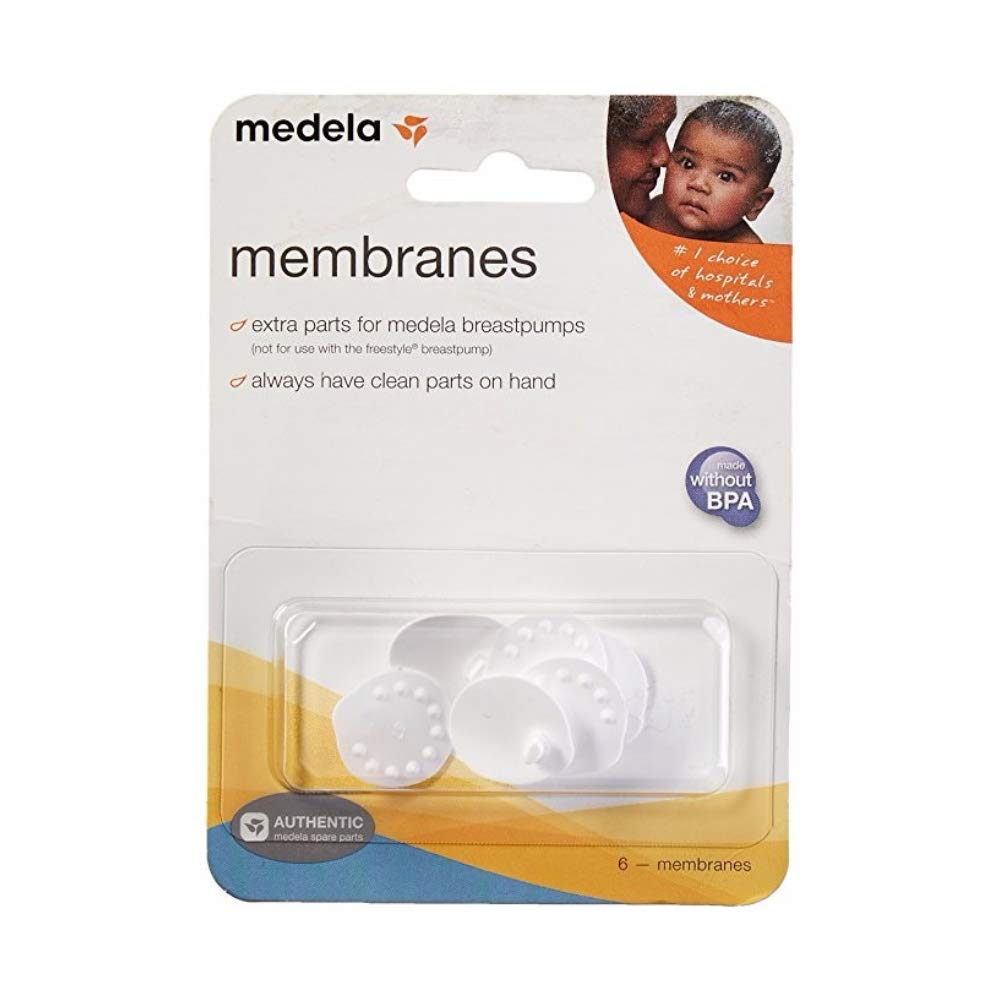 Vĩ 6 van trắng máy hút sữa Medela