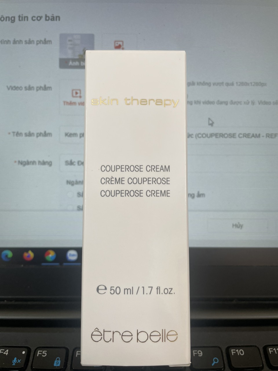 Kem Phục Hồi Tái Tạo Da Couperose Être Belle 50ml - Làm Dịu Da Nhạy Cảm, Giảm Đỏ, Tái Tạo Da