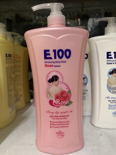 Siêu Rẻ SỮA TẮM E100 SILKY 1,2ML và 800ML