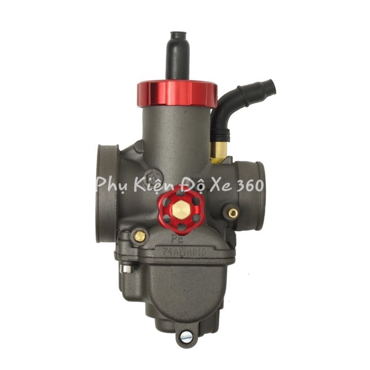 Bình xăng con bông mai đỏ HỌNG 28MM 30mm