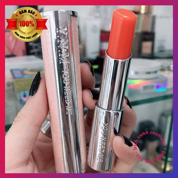 Son dưỡng YNM Candy Honey Lip Balm OR101 Orange Red
