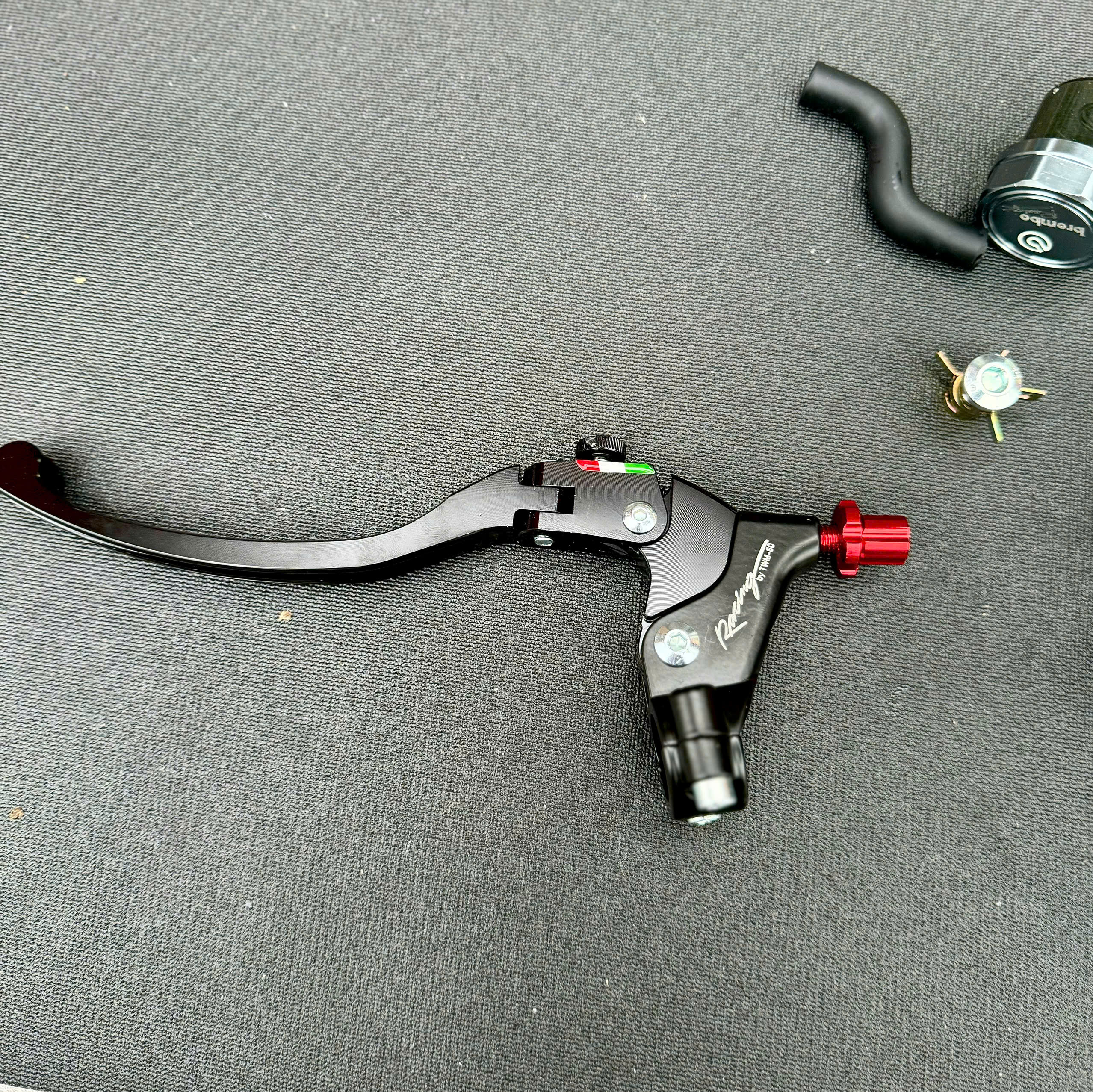 Tay thắng RCB bình dầu rời mod brembo A50 17mm phanh