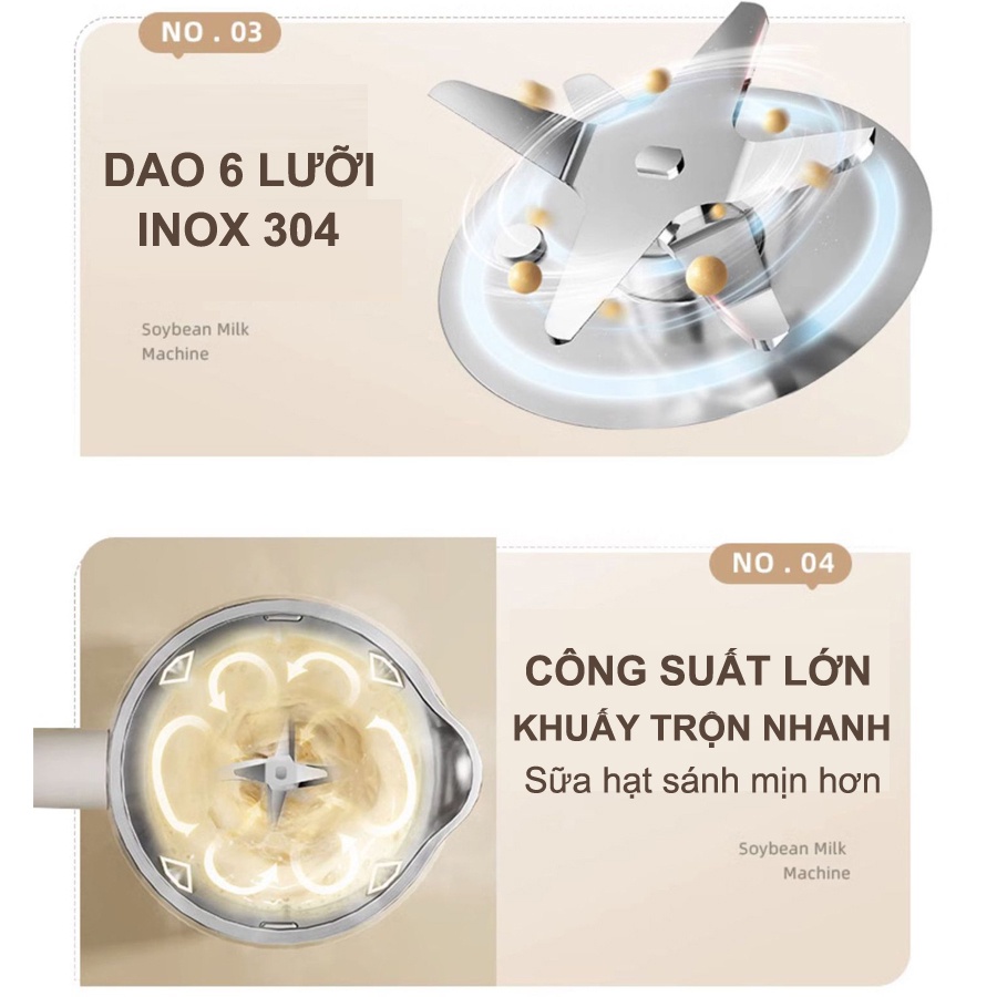 Máy làm sữa hạt Bear