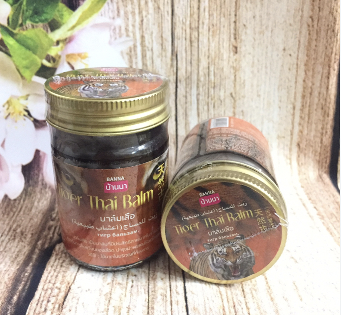Dầu Cù Là Xoa Bóp Hổ Banna Thái Lan 50gram