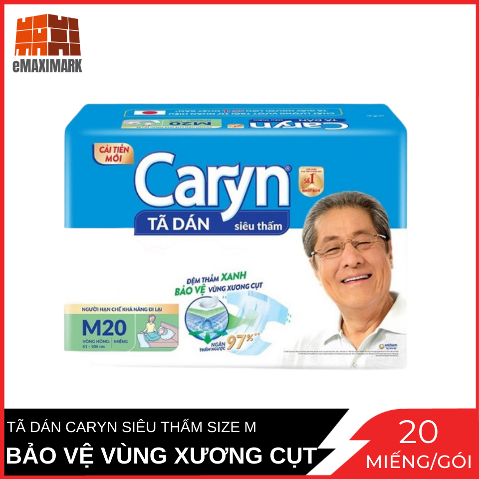 Tã Dán Caryn Size M Gói 20 Miếng