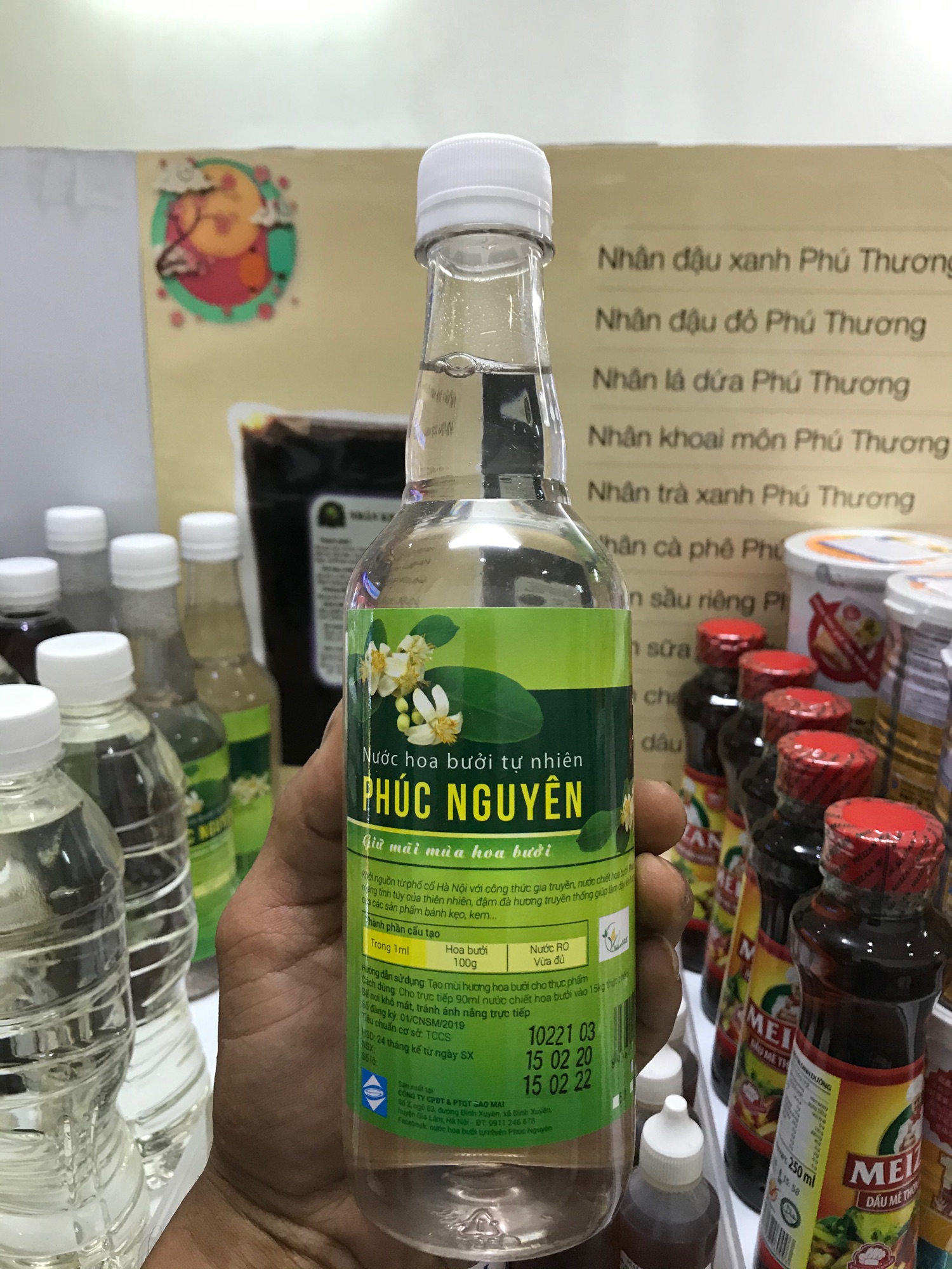 Nước hoa bưởi phúc nguyên 500ml