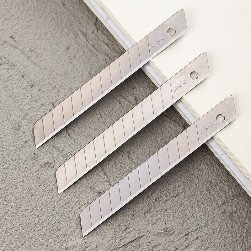 Lưỡi dao trổ 80x9x0.4mm (2012) (Deli)