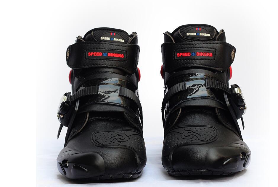 Giày đi motor Speed Biker dây rút A09003