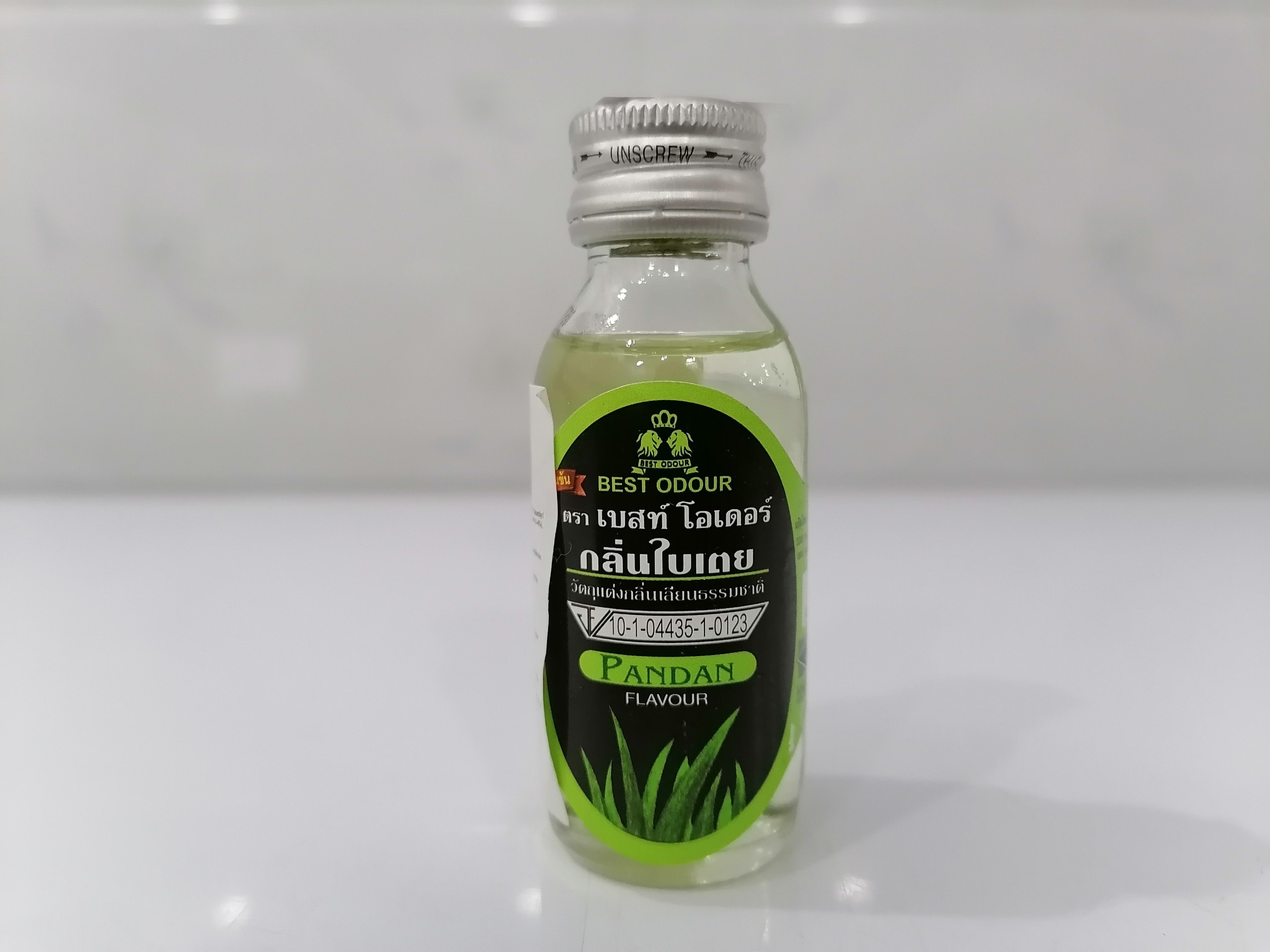 [Lọ nhỏ 30ml – LÁ DỨA] Hương thực phẩm [Thailand] BEST ODOUR Flavour Pandan (halal) (cac-hk)