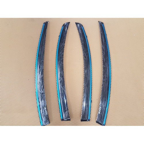 HONDA CITY 2016-2018-2019-2020 Bộ 4 Vè che mưa xe ô tô Chỉ mạ cao cấp  - Hàng đẹp, loại dày, bền
