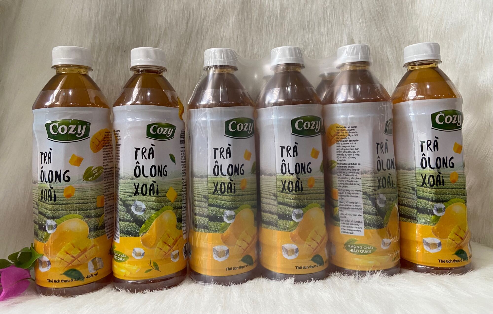 COMBO 4 Chai Trà Cozy vị Tắc Mật Ong ( 4 Chai *445ml)