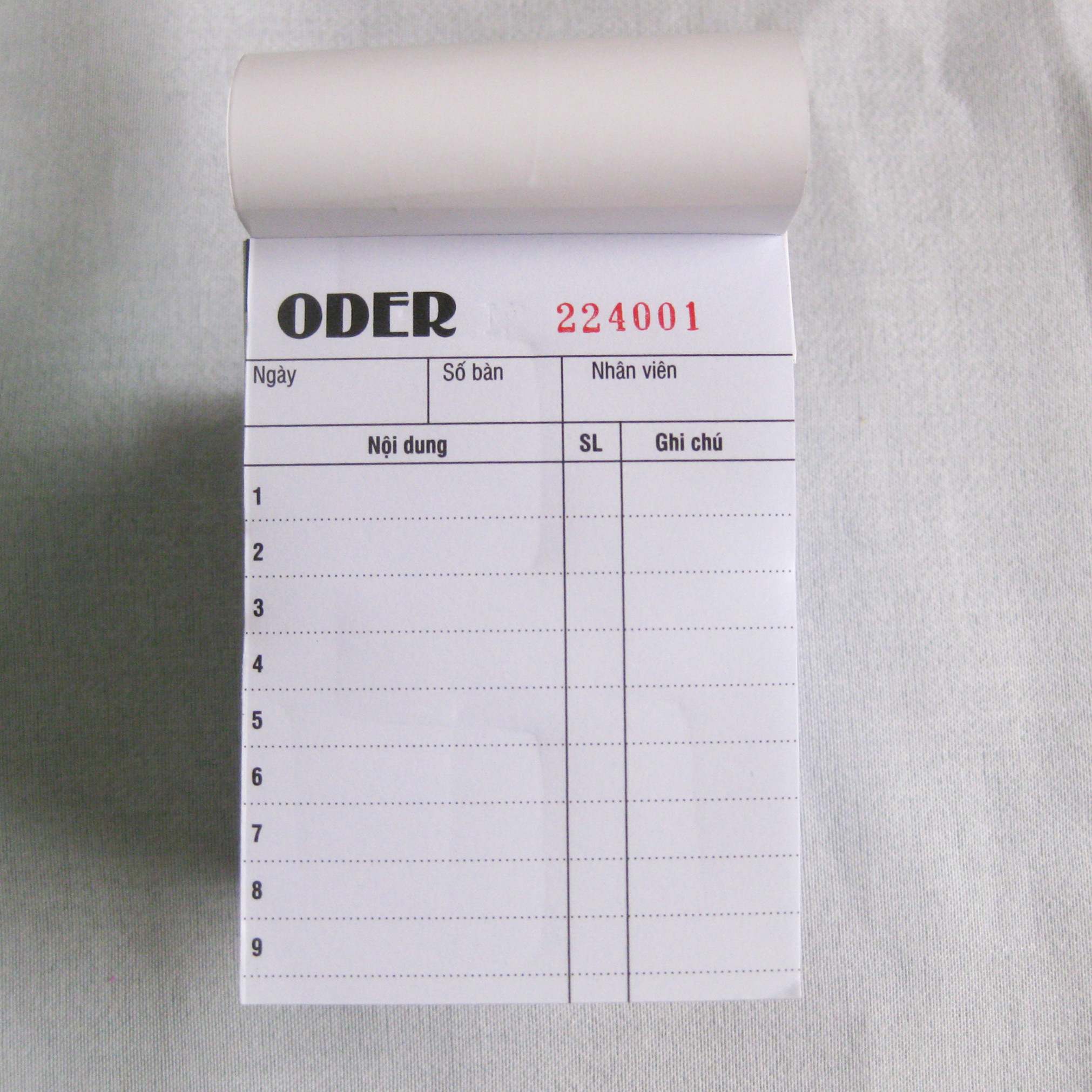 combo 10 cuốn order 1 liên