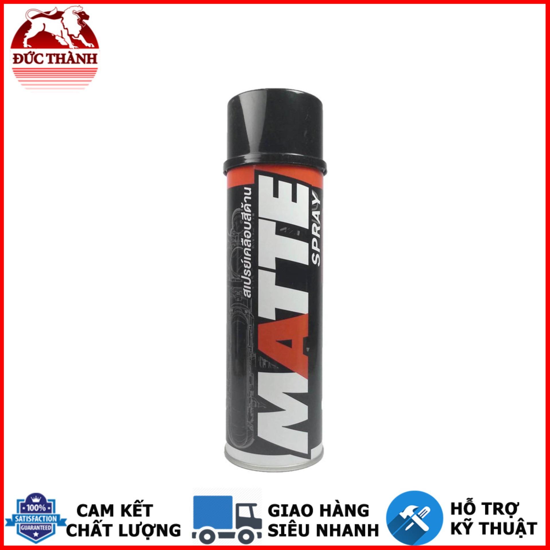 CHAI XỊT DƯỠNG BÓNG VÀ BẢO VỆ BỀ MẶT SƠN NHÁM LUBE71 MATTE SPRAY 600ML (NÂU)
