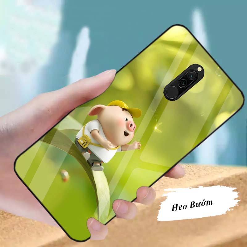 Ốp lưng xiaomi redmi 7, note 7, note 7 pro lưng kính cường lực sang trọng, sáng bóng
