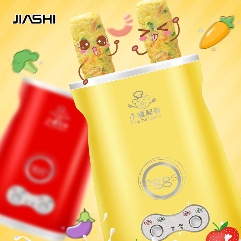 JIASHI egg roll machine Household double tube egg cup Omelette Automatic Egg Wrap Machine Breakfast machine