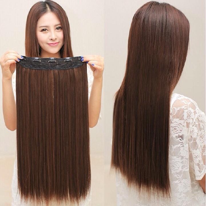 TÓC GIẢ KẸP THẲNG DÀI 60CM