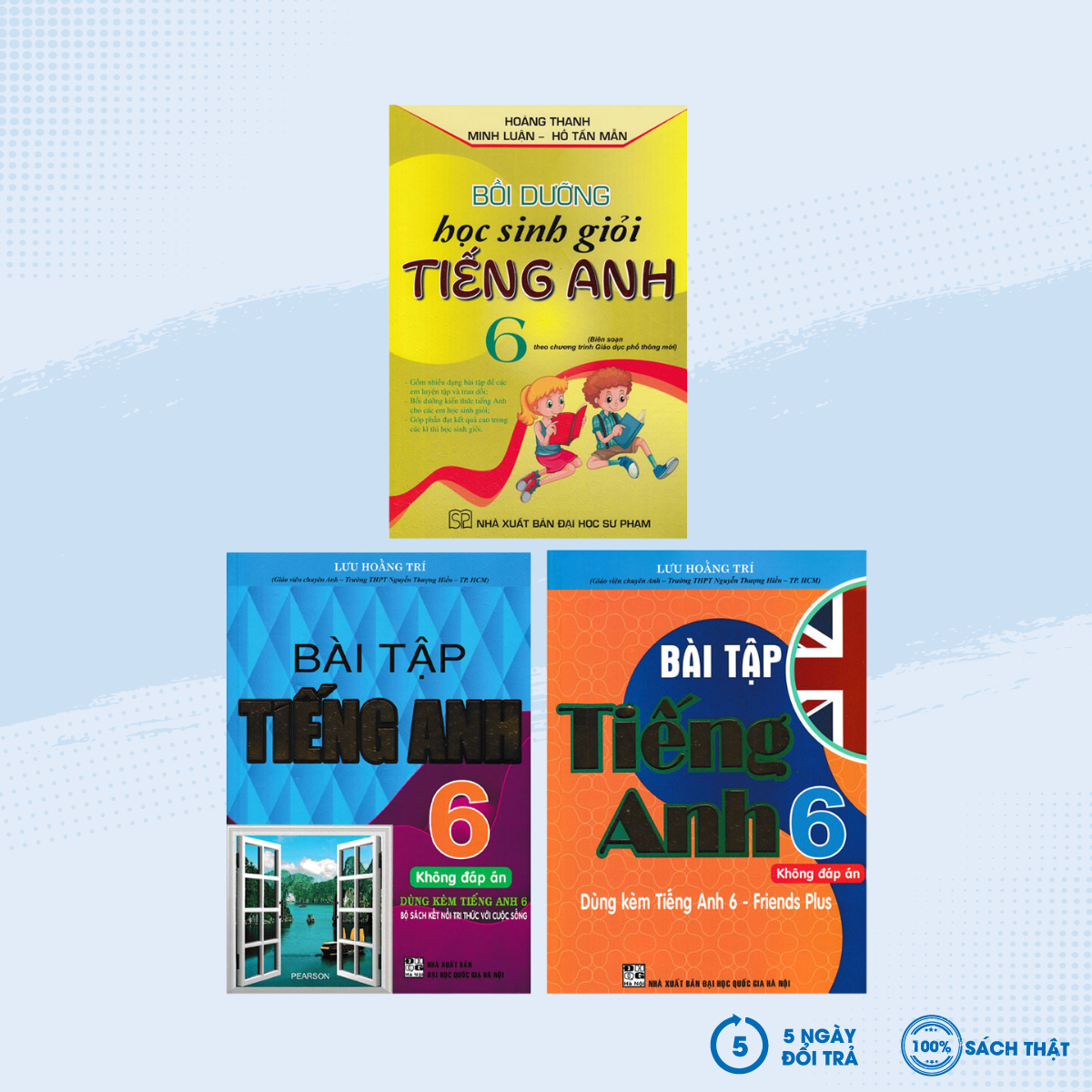 Combo Bài Tập Tiếng Anh 6 + Bồi Dưỡng Học Sinh Giỏi Tiếng Anh Lớp 6 - Biên Soạn Theo Chương Trình Mới (Bộ 3 Cuốn) - Newshop