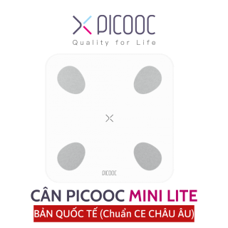 Cân điện tử thông minh PICOOC Mini Lite - Phiên bản Quốc Tế - App TIẾNG VIỆT - Đo 13 chỉ số cơ thể- BH 12 Tháng 5.0 thumbnail