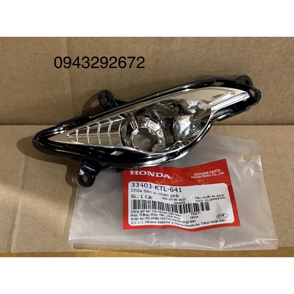 Chóa đèn xi nhan phải wave a100, rs100, a110 honda