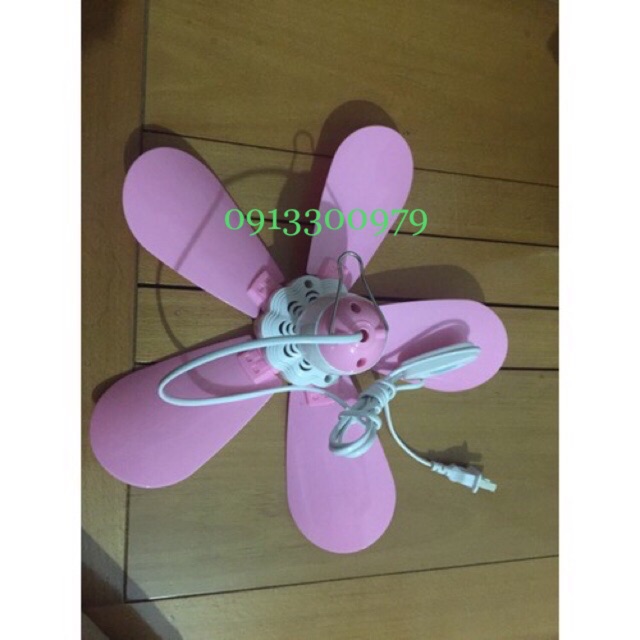 Quạt Kẹp Mini 5 Cánh Đẹp Mắt