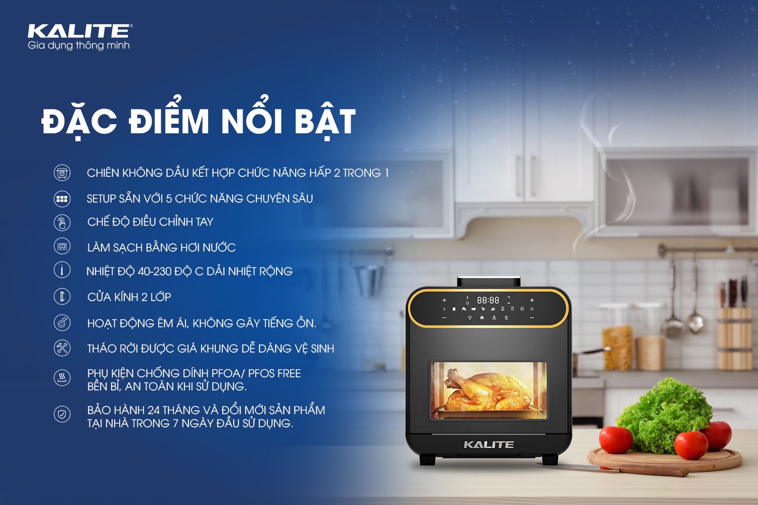 Nồi Chiên Hơi Nước STEAM STAR