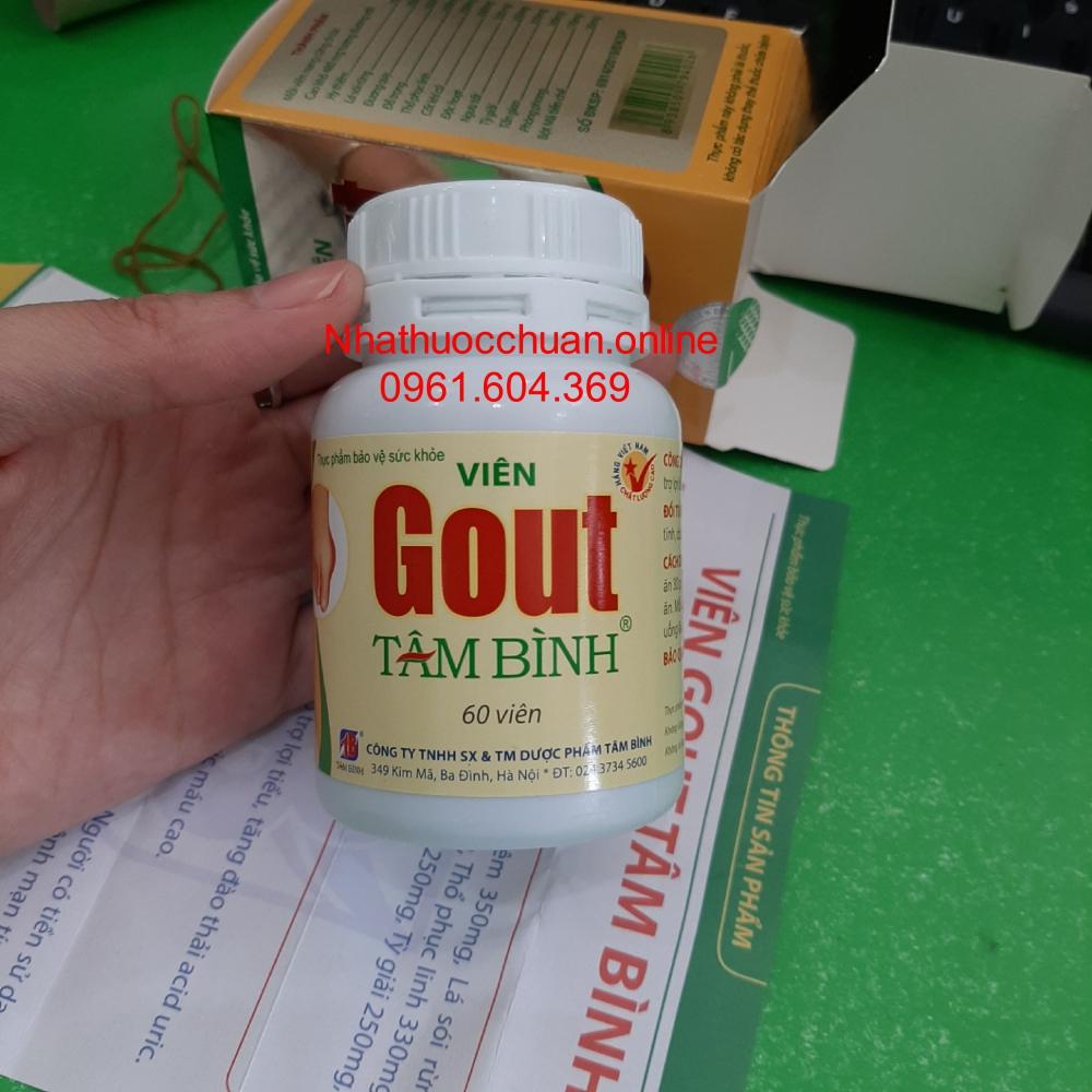 Viên Gout Tâm Bình