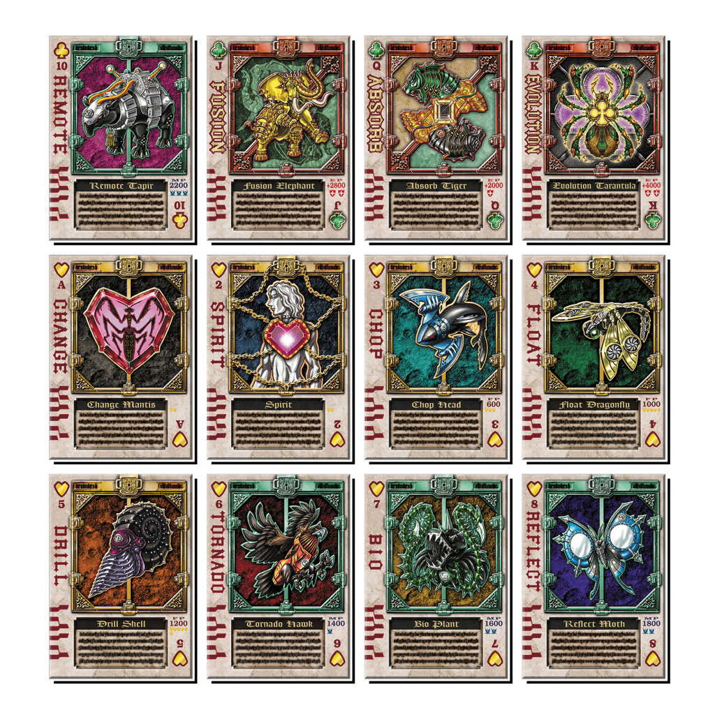 [Độc Quyền Phản Quang 7 Màu] Thẻ Bài Kamen Rider Blade Rouse Card