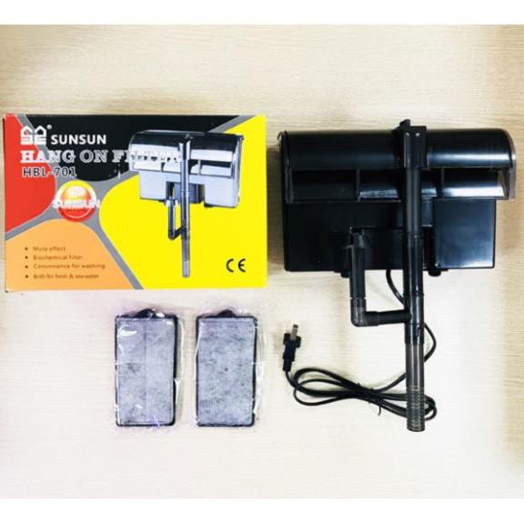 Máy lọc thác bể thuỷ sinh sunsun hbl-701