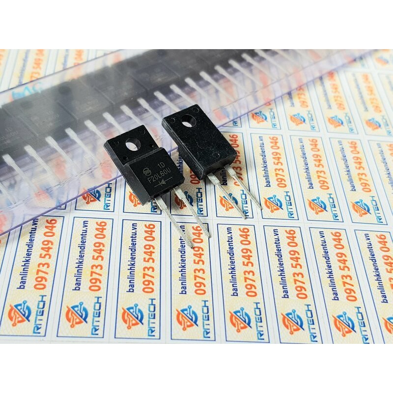 Sf20l60u f20l60u to220f-2 diode 20a 600v