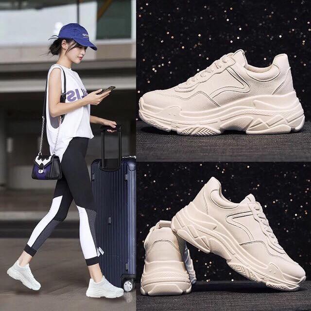 GIÀY THỂ THAO VIỀN SỐ 7 WHITE