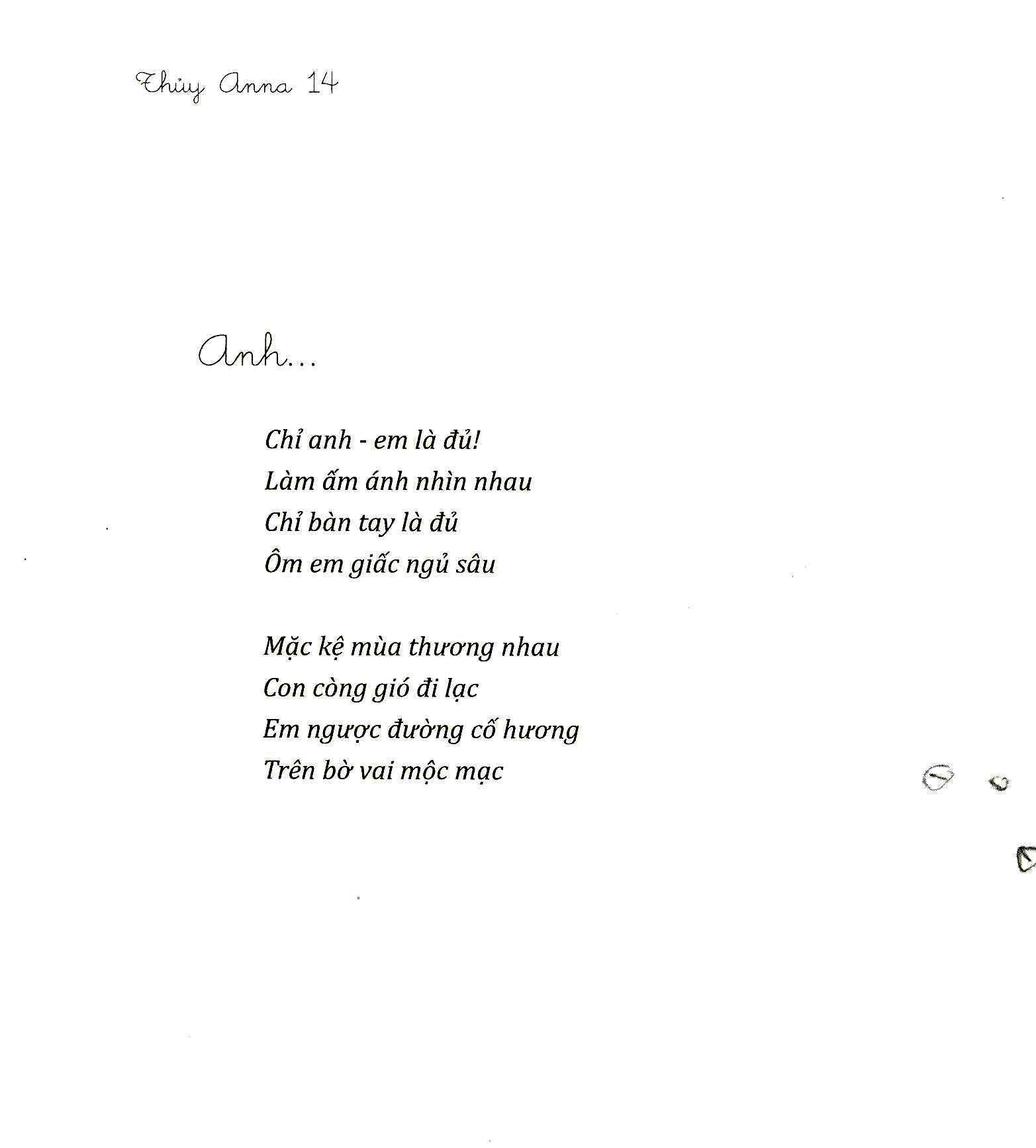 Cô Đơn Cũng Không Khóc - Thủy Anna