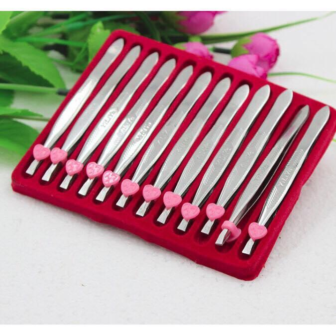 Set 2 Nhíp nhổ tóc bạc nhỏ gọn tiện dụng