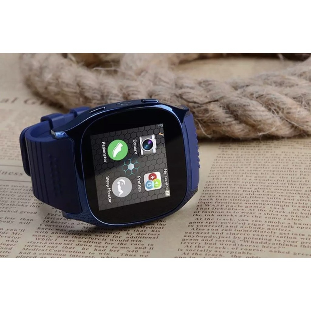 Đồng hồ thông minh T8 hỗ trợ thẻ SIM và camera