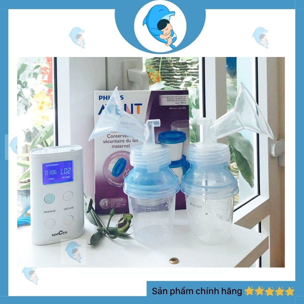 Cốc Trữ Sữa Phillips Avent Dung Tích 240ml/180ml