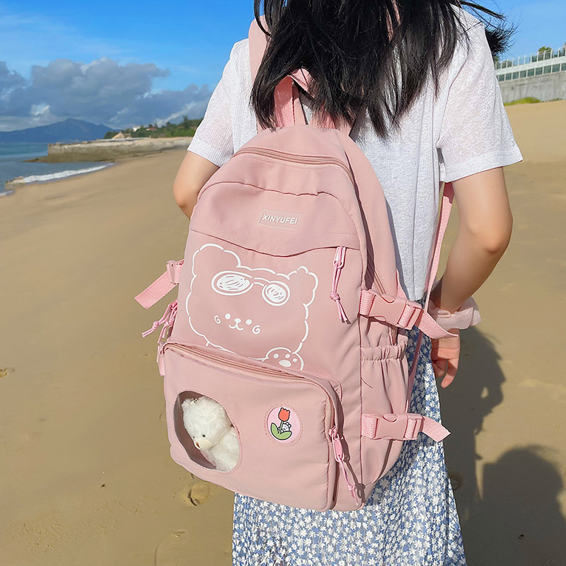 balo cute nữ thời trang gấu dễ thương