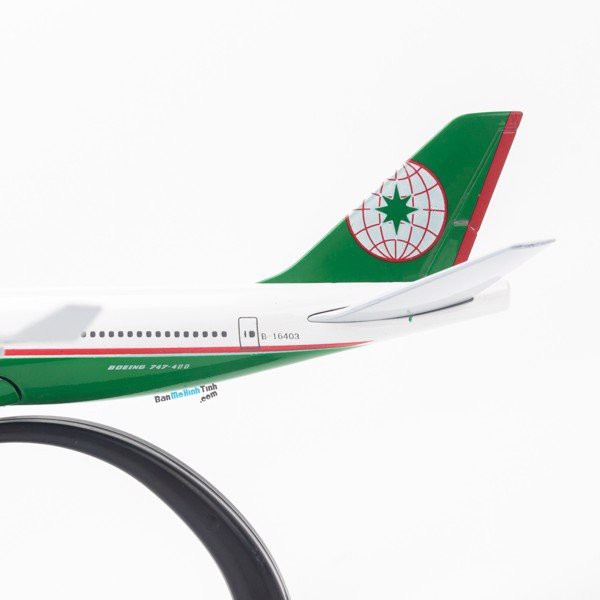 [HCM]Mô hình máy bay Eva Air Boeing B747 20cm Everfly