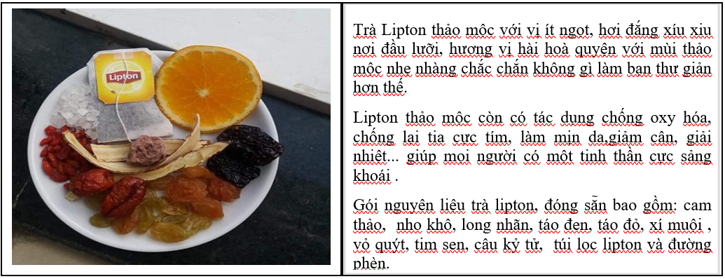 Trà Lipton Gia Lai - Set 10 gói