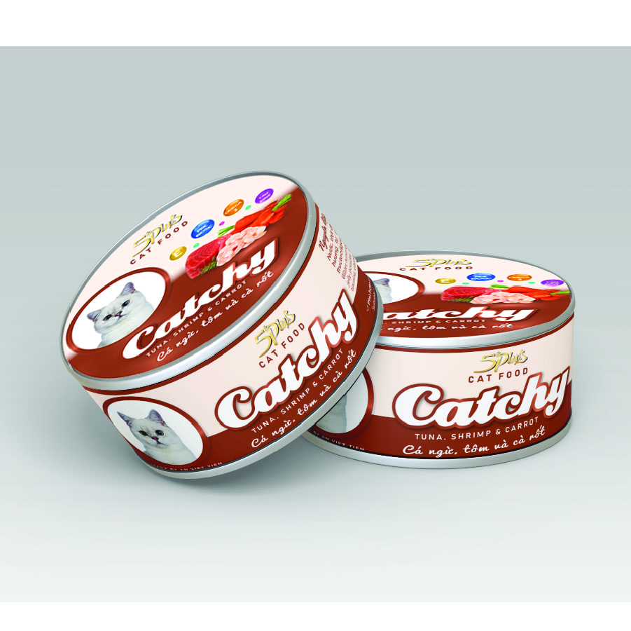 Pate Cho Mèo Catchy 5Plus Catchy 170g