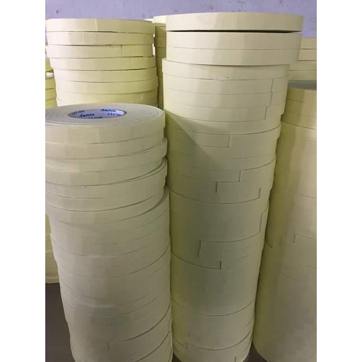 ( combo 2 cuộn) Băng mút 2 mặt dày 2,4cm