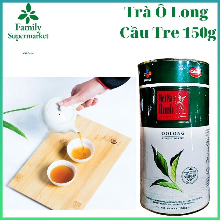 Trà Ô Long Cầu Tre Thượng Hạng 150g,𝔽𝕒𝕞𝕚𝕝𝕪 𝕊𝕦𝕡𝕖𝕣𝕞𝕒𝕣𝕜𝕖𝕥