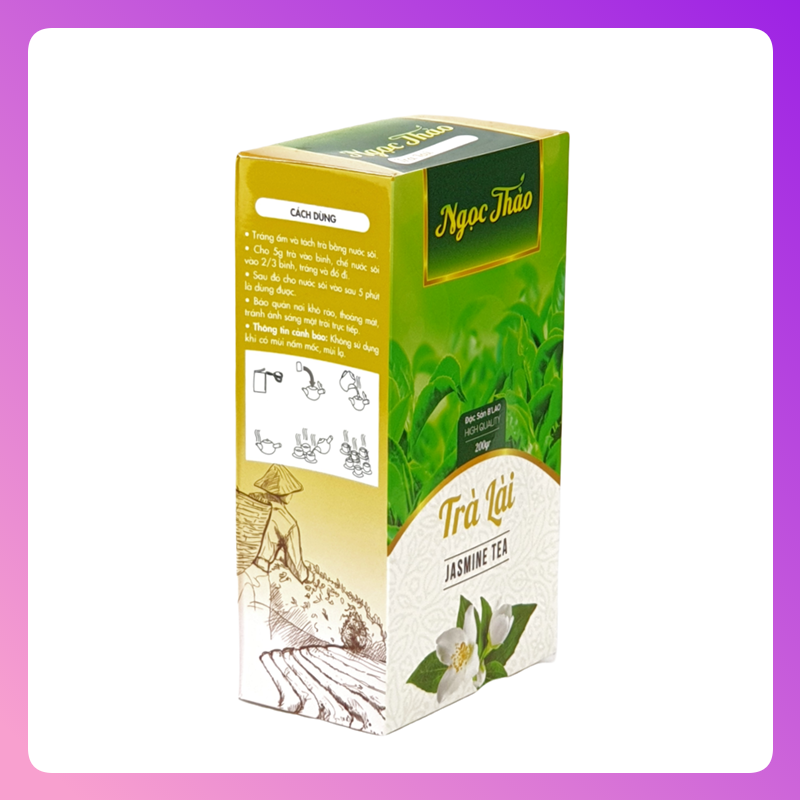 Hộp Trà Lài Ngọc Thảo 200 gr