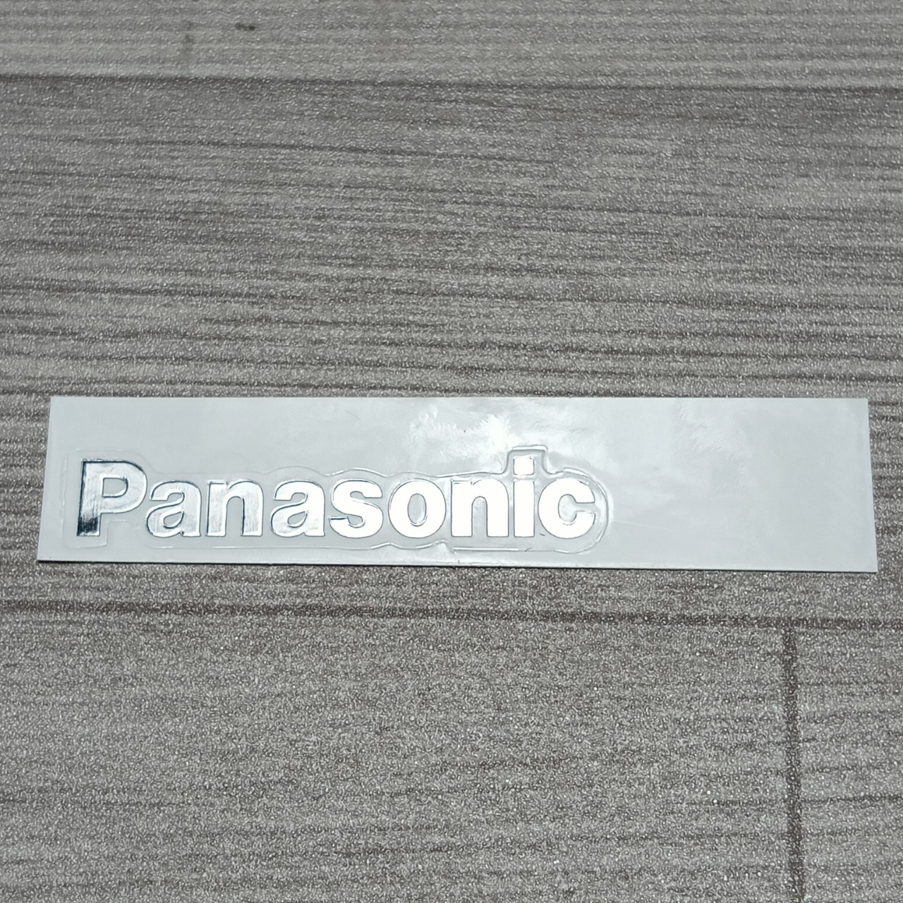 Combo 10 tem PANASONIC dán đầu lạnh chữ bạc - Tem dán mặt lạnh điều hòa - Tem dán mặt lạnh máy lạnh