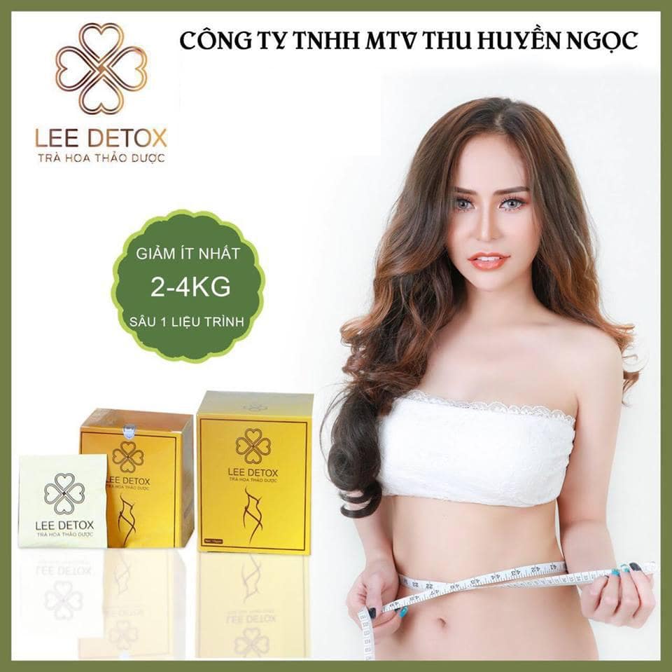 Trà Hoa Giảm Cân Lee Detox (30v)