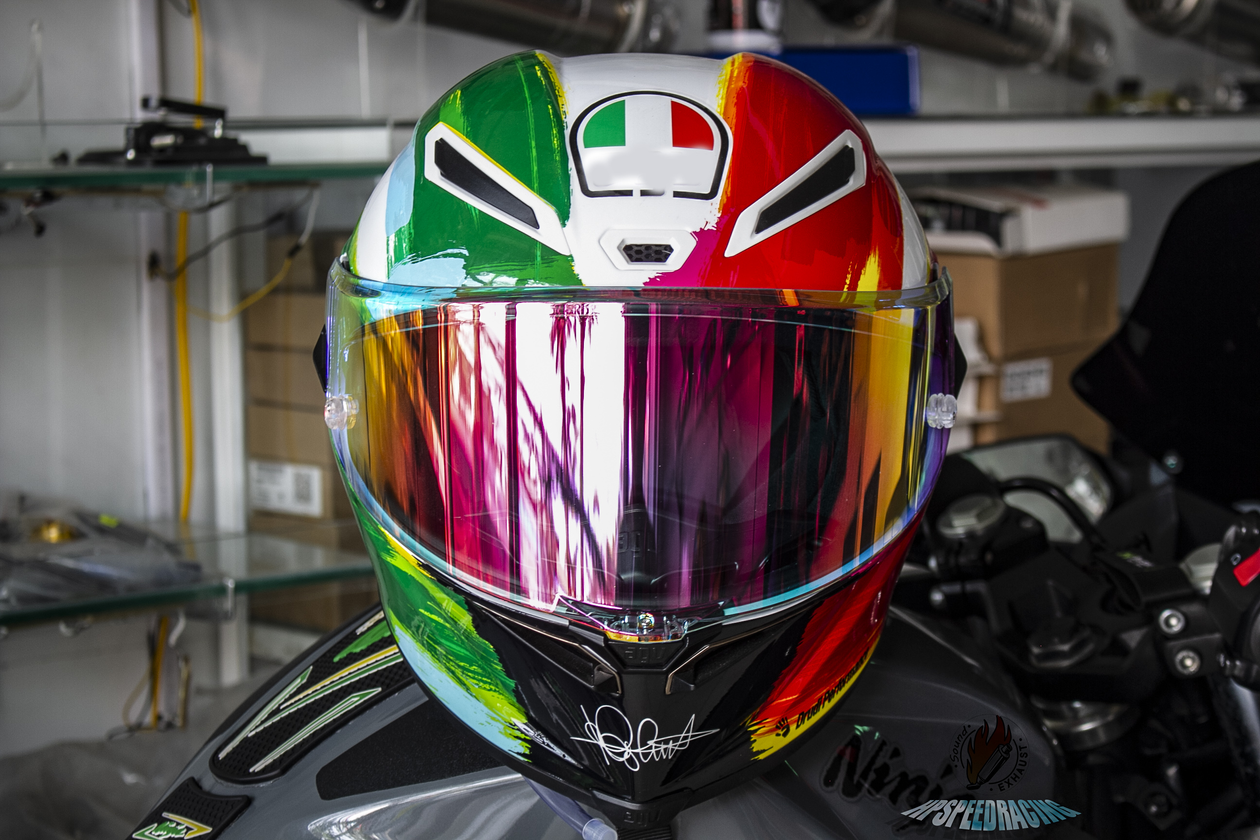 Kính Màu Cho Nón AGV Pista
