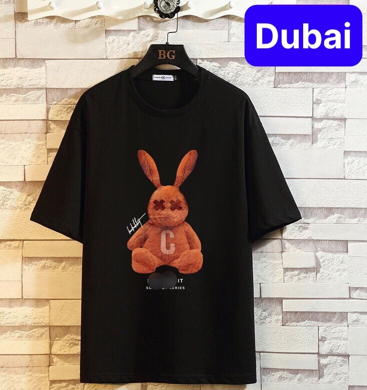 ÁO THUN NAM NỮ ĐEN THỎ PHOM FORM RỘNG TAY LỠ ĐẸP SANG CHẢNH NHẬT BẢN CAO CẤP - DUBAI FASHION